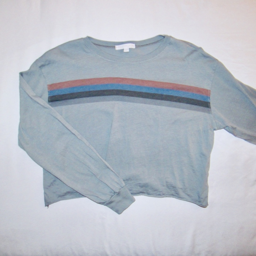 AE long-sleeve cropped tee